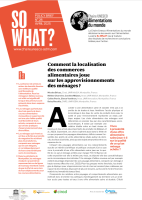 Comment la localisation des commerces alimentaires joue sur les approvisionnements des ménages&nbsp;?