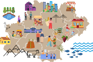 illustrtation article : Webinaires sur les précarités alimentaires en Occitanie
