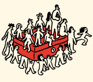 illustrtation rubrique : L’expérimentation de caisse alimentaire commune de Montpellier