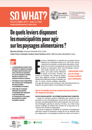 illustrtation article : De quels leviers disposent les municipalités pour agir sur les paysages alimentaires&nbsp;?