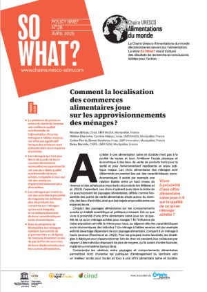 illustrtation article : Comment la localisation des commerces alimentaires joue sur les approvisionnements des ménages&nbsp;?