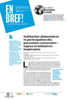 illustrtation article : Solidarités alimentaires et participation des personnes concernées&nbsp;: enjeux et initiatives inspirantes
