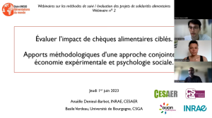 illustrtation article : Évaluer l’impact de chèques alimentaires ciblés