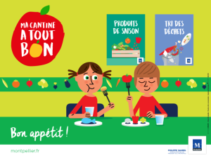 illustrtation article : Ma Cantine Autrement, Montpellier (France)