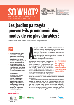 illustrtation So what : N°13/ Les jardins partagés peuvent-ils promouvoir des modes de vie plus durables&nbsp;?